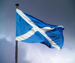 yapboz Bayrağı İskoçya, Birleşik Krallık ülke